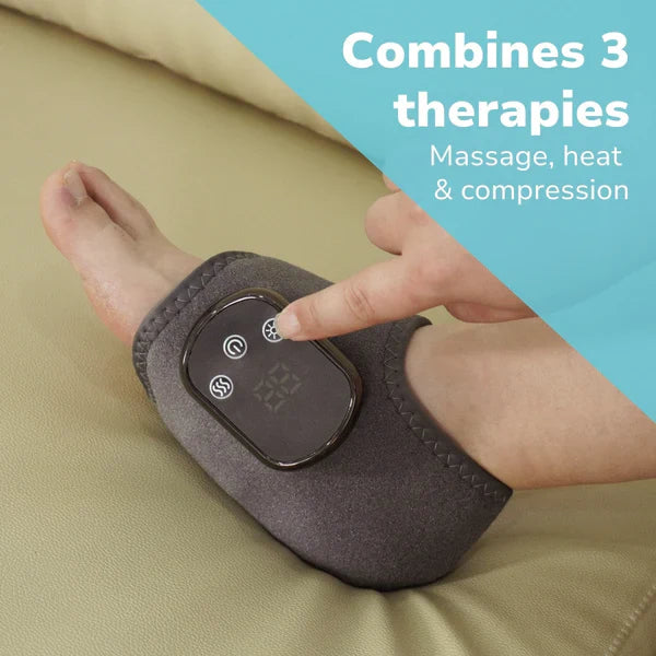 Leovia™ Foot Massager – Heat, Compression & Deep Tissue Relief