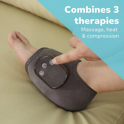 Leovia™ Foot Massager – Heat, Compression & Deep Tissue Relief