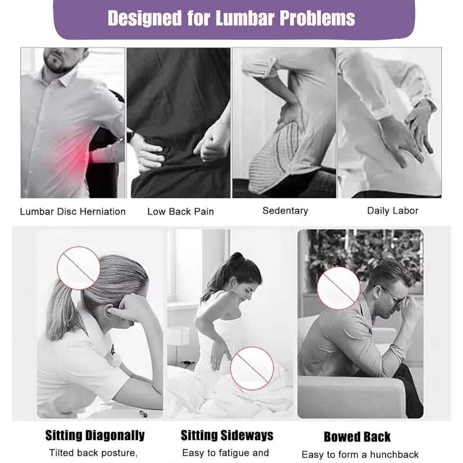 Leovia™ Orthopedic Lumbar Cushion